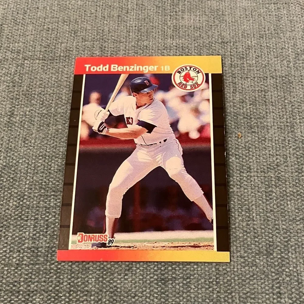 1989 Donruss Boston Red Sox Baseball Card Trading Card